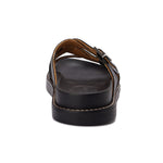 Urban Buckle Cross Slide Slippers
