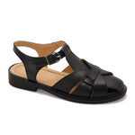 Closed Woven Fisherman Sandals