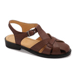 Closed Woven Fisherman Sandals