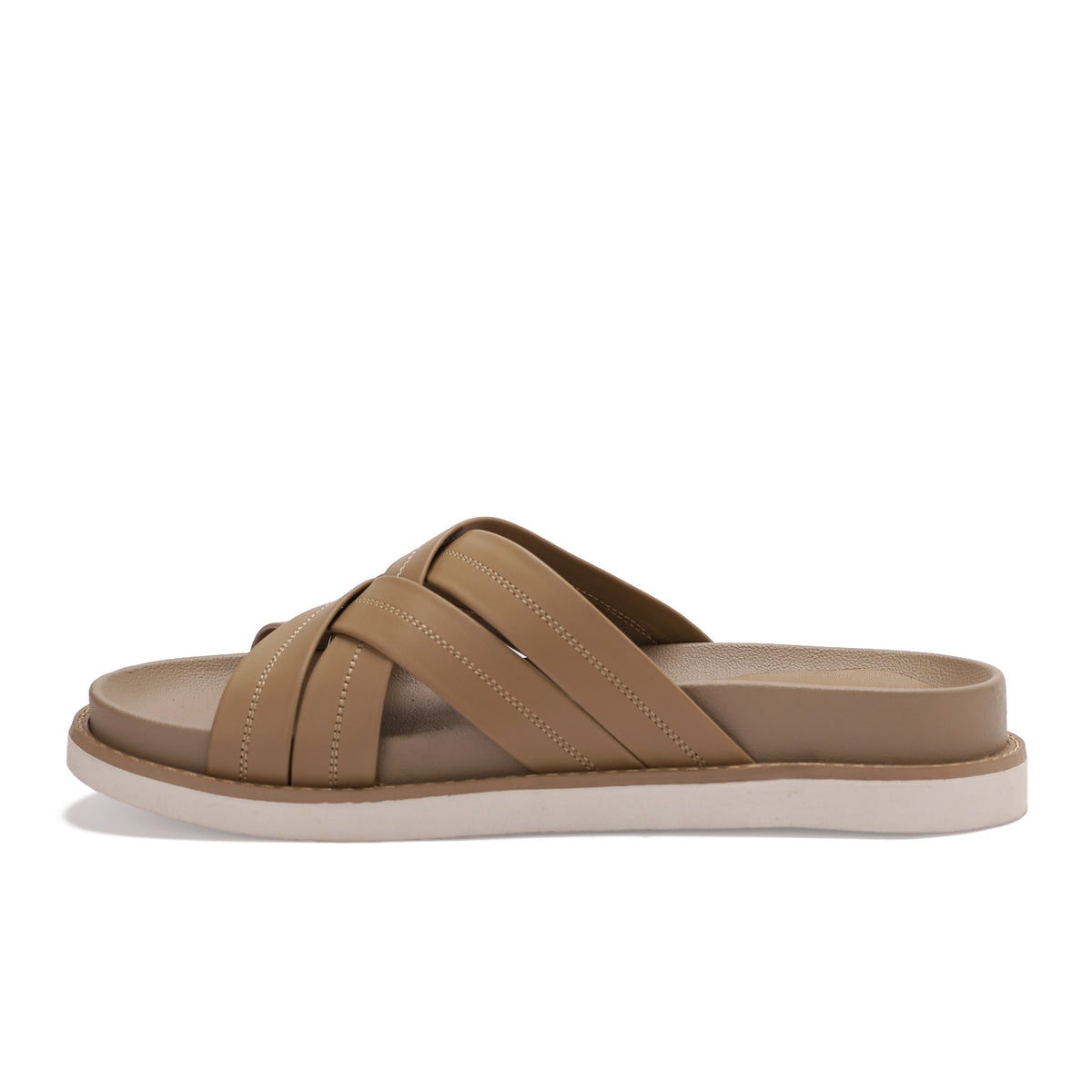 Cross Strap Slide Slippers