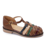 صندل روماني جلدي كلاسيكي