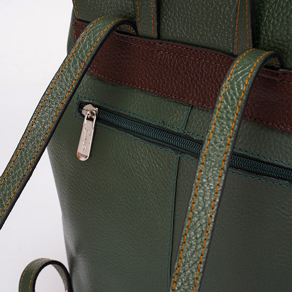 Dalida – Large Leather Backpack