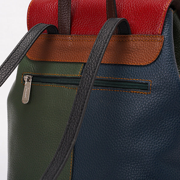 Dalida – Large Leather Backpack