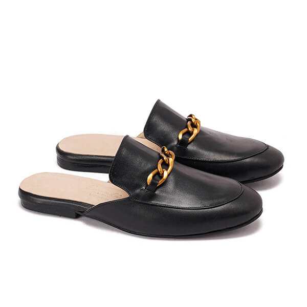 Leather Sabot