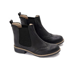 Leather Brogue Boots