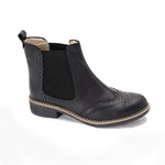 Leather Brogue Boots