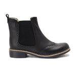 Leather Brogue Boots