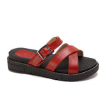 نعال متقاطعة غير لامعة