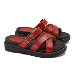 نعال متقاطعة غير لامعة