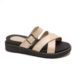 نعال متقاطعة غير لامعة