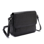 Alina – Multi-Pocket Leather Crossbody Bag