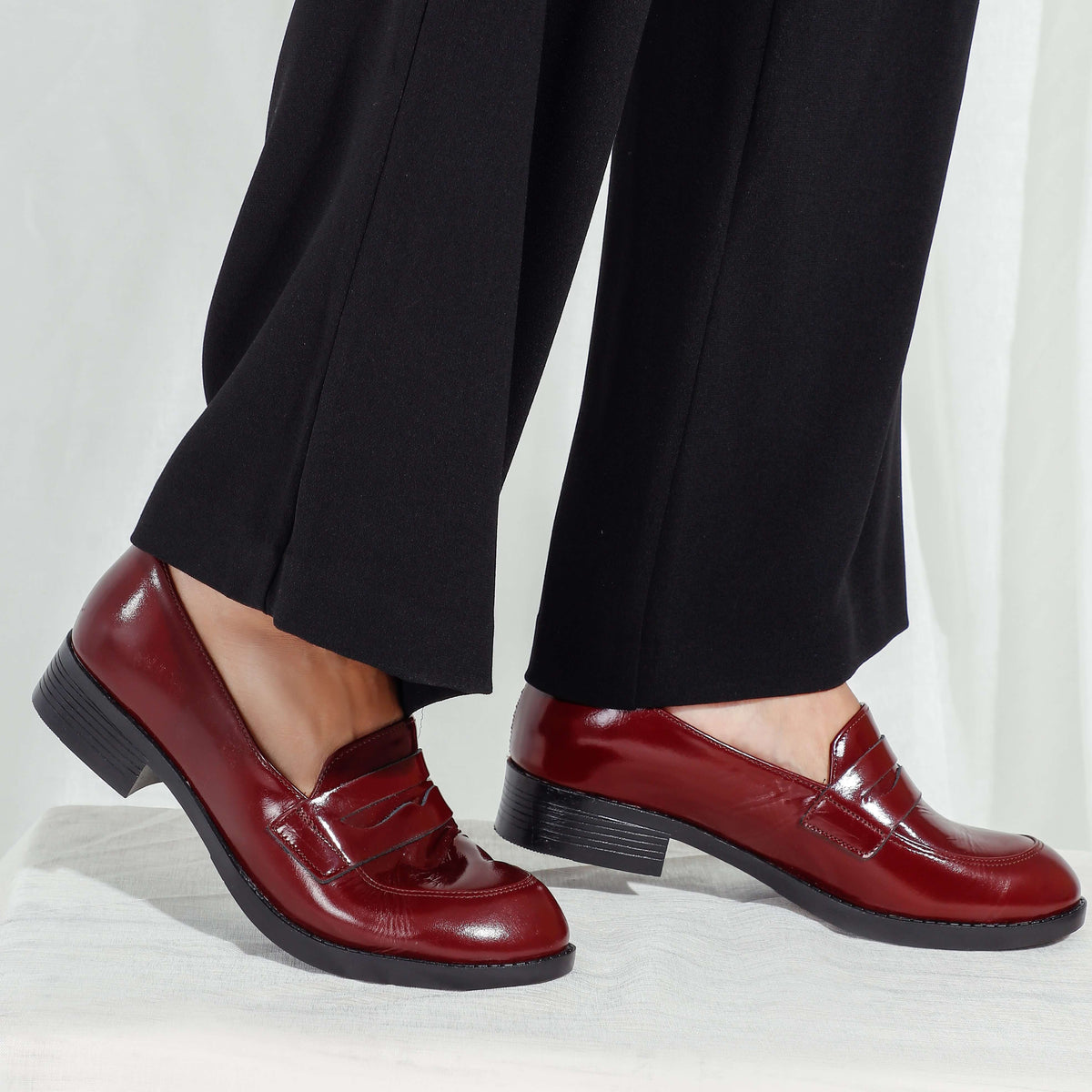 Patent Leather Loafers