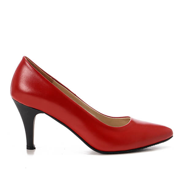 Leather Heeled Pumps