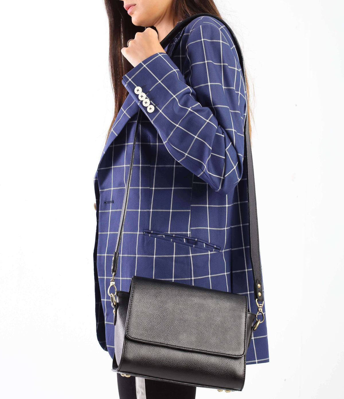 آلانا – حقيبة كروس بودي جلدية