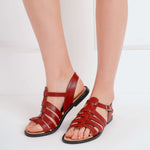 Leather Roman-Style Sandals