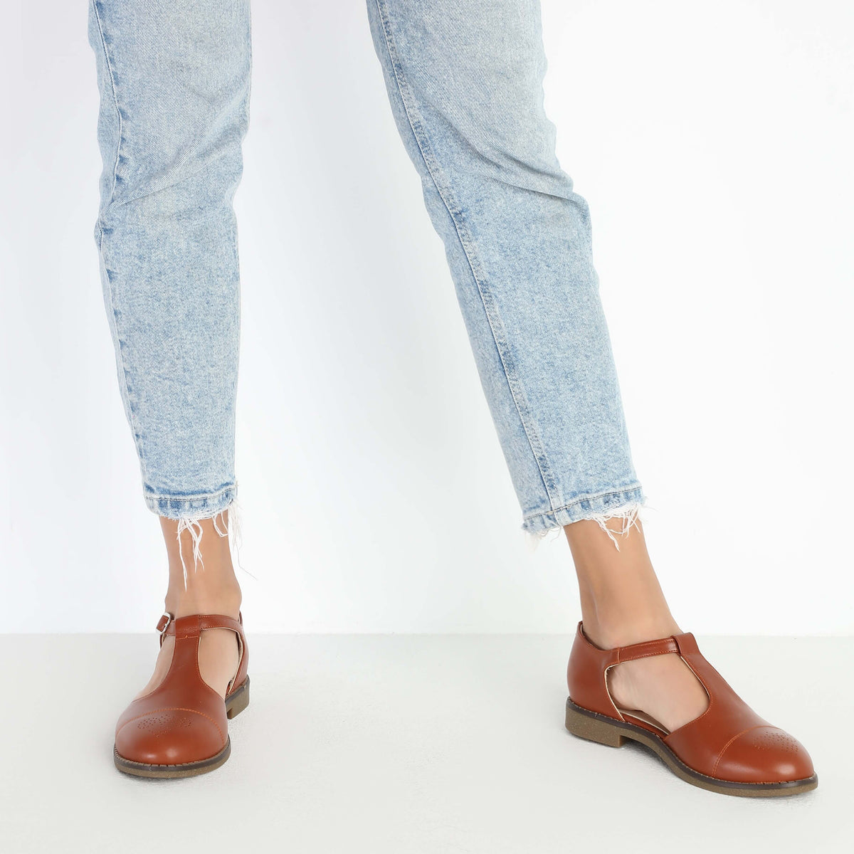 Brogue Leather Sandals