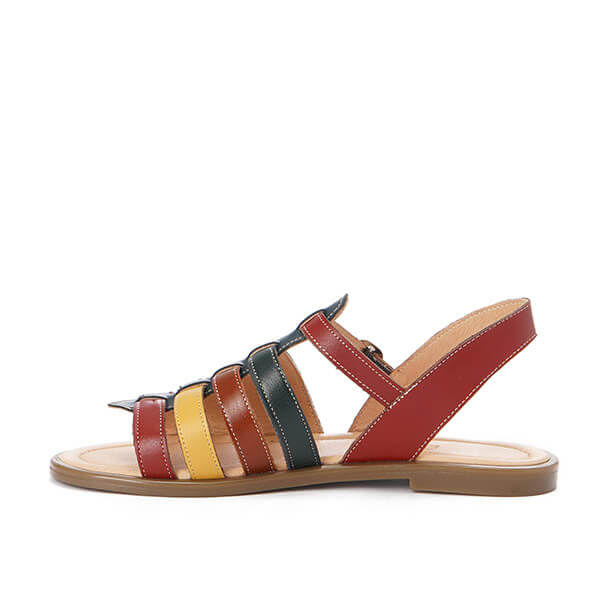 Leather Roman-Style Sandals