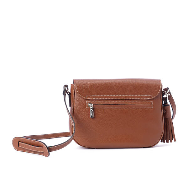 Havana Flap Tassel Cossbody Bag
