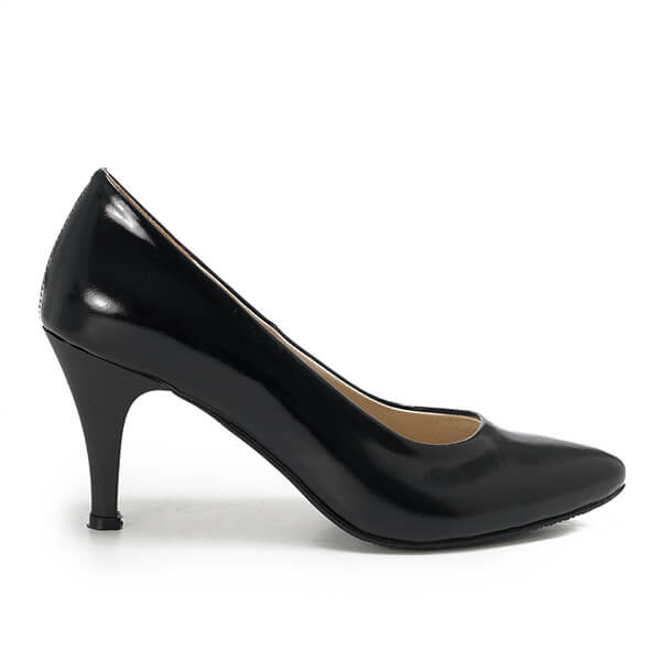 Leather Heeled Pumps