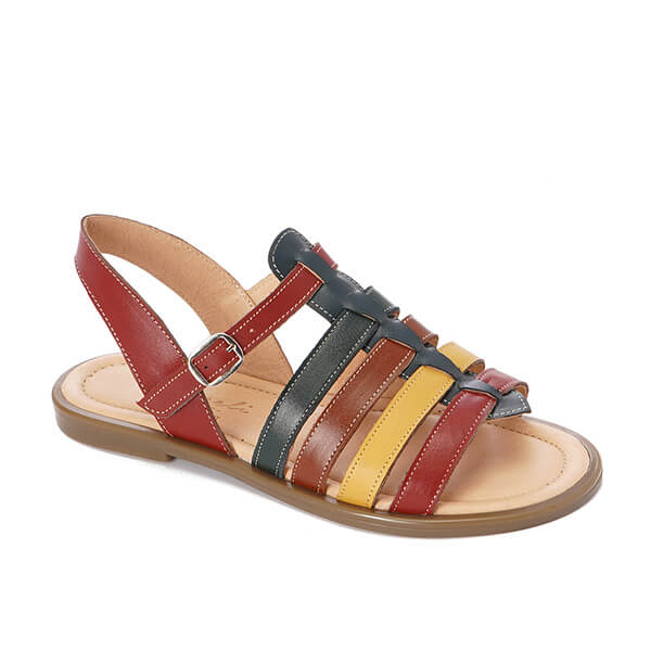 Leather Roman-Style Sandals