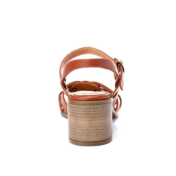 Havana Multi-strap Leather Sandals - Emeli Leather Store