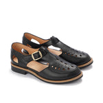 T-Bar Leather Loafers