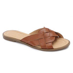 Havana Strap Slippers - Emeli Leather Store