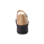 Leather Mary Jane Casual Pumps