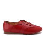Laced-Up Leather Loafers