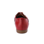 Laced-Up Leather Loafers