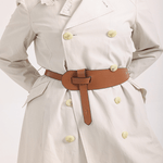 Wide Crossed Belt