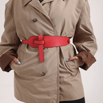 Wide Crossed Belt