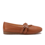 Double-Strap Ballet Flats