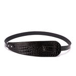 Wide Crossed Belt