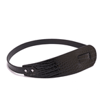 Wide Crossed Belt