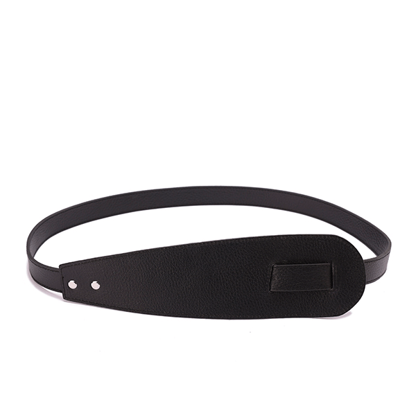 Wide Crossed Belt