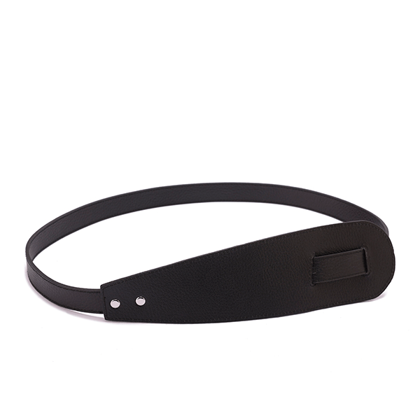 Wide Crossed Belt