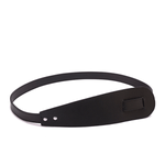 Wide Crossed Belt