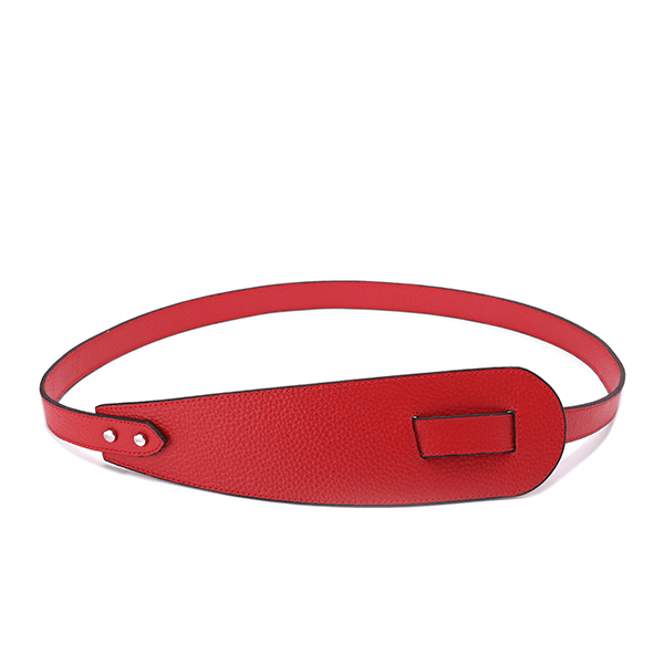 Wide Crossed Belt
