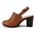 Block Heel Slingbacks