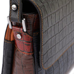 Alina – Multi-Pocket Leather Crossbody Bag