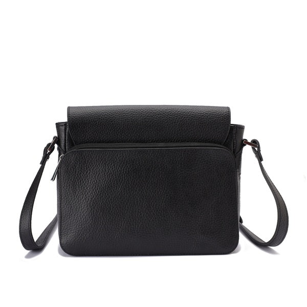 Alina – Multi-Pocket Leather Crossbody Bag
