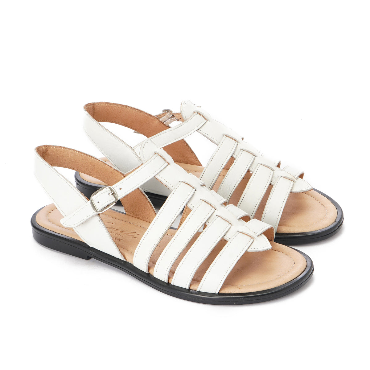 Leather Roman-Style Sandals