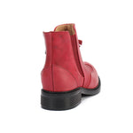 Tassel Ankle Leather Boots