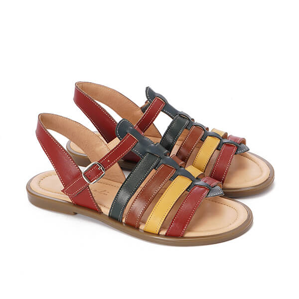 Leather Roman-Style Sandals