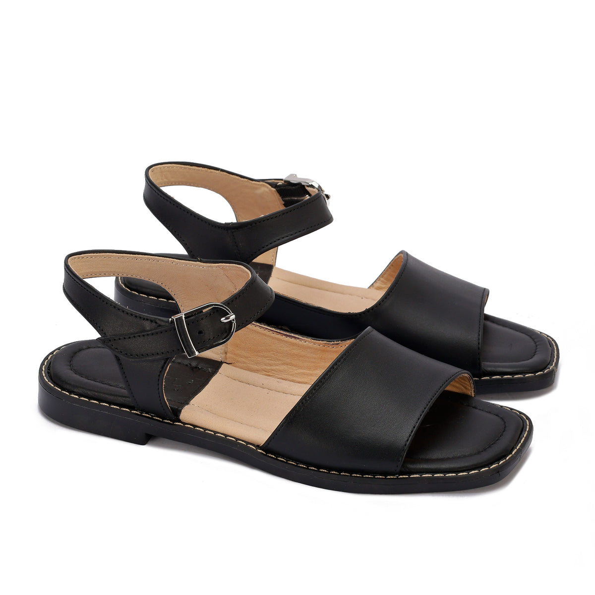 Minimal Ankle Strap Sandals
