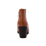 Leather High Heeled Laced Boots