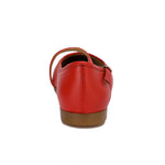 Crossed Strapped Ballerina Flats