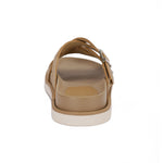 Urban Buckle Cross Slide Slippers