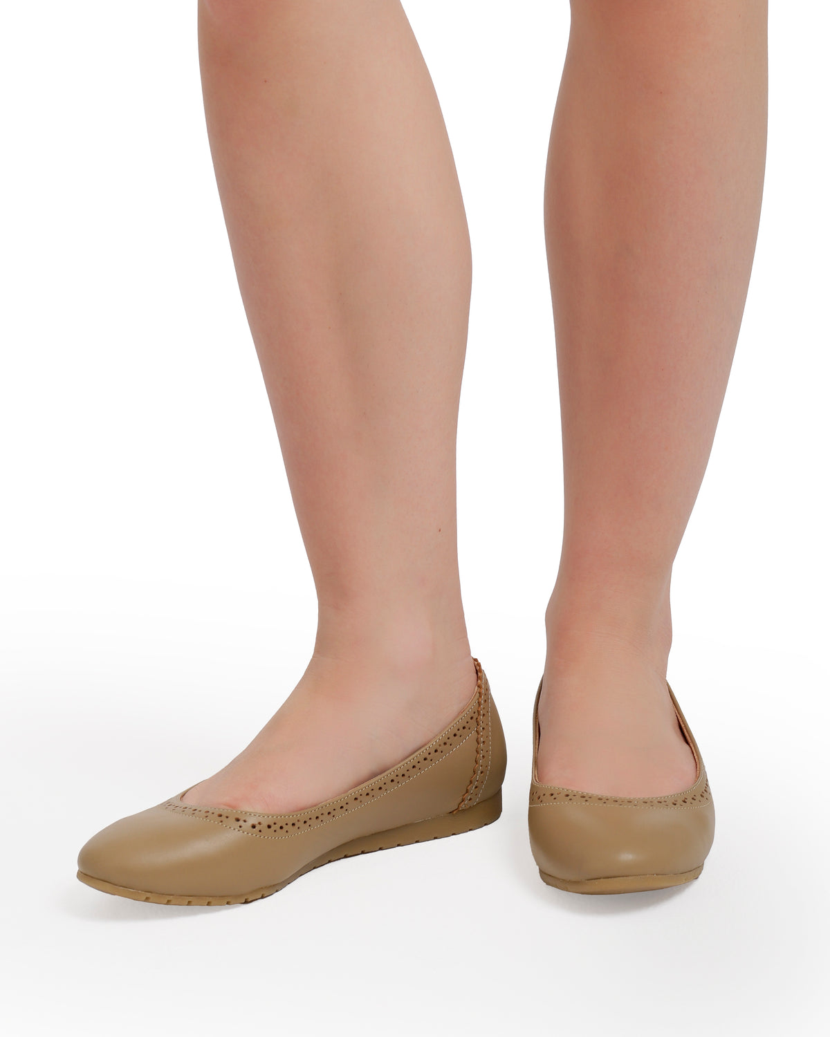 Leather Ballet Flats